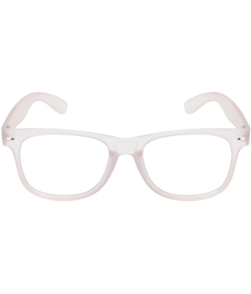     			Fair-X White Square Sunglasses ( Pack of 1 )
