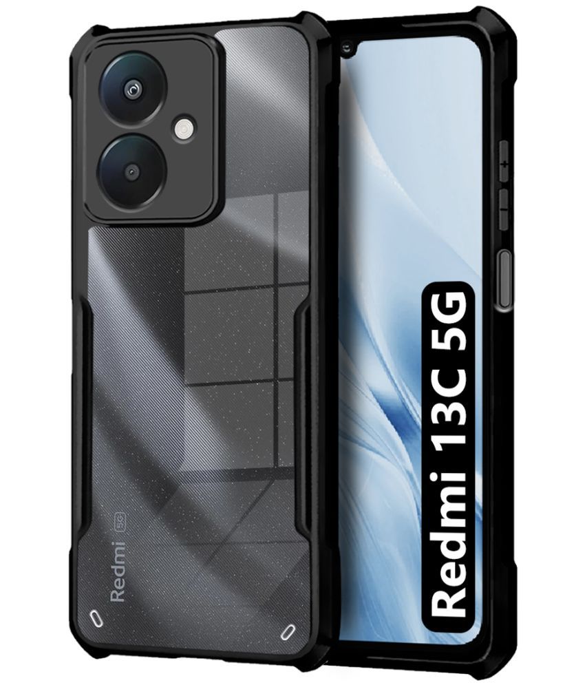     			Fashionury Bumper Cases Compatible For Rubber Redmi 13C 5G ( Pack of 1 )