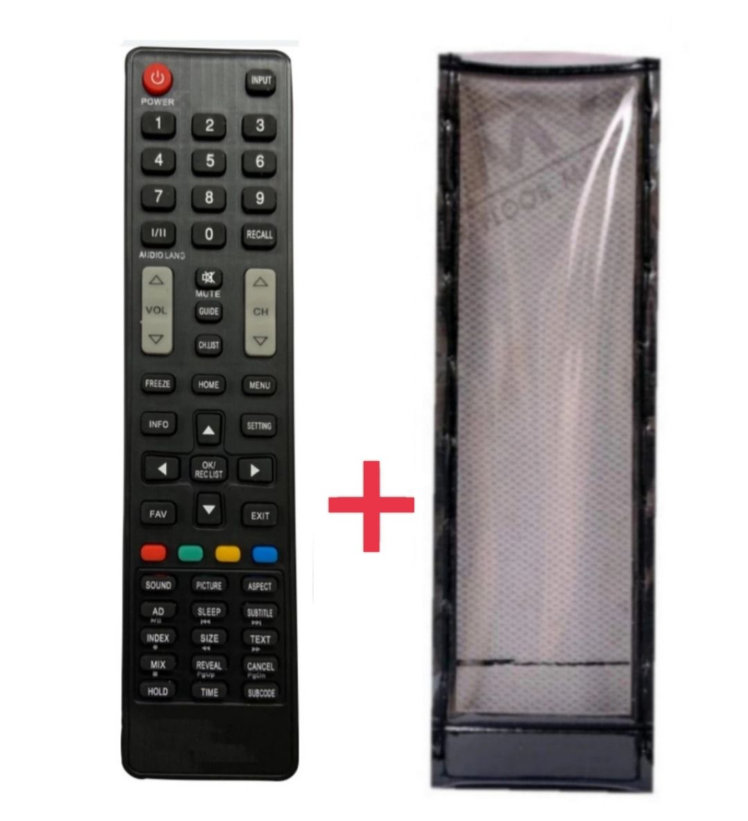     			SUGNESH C-33 New TvR-58  RC TV Remote Compatible with Micromax Smart led/lcd