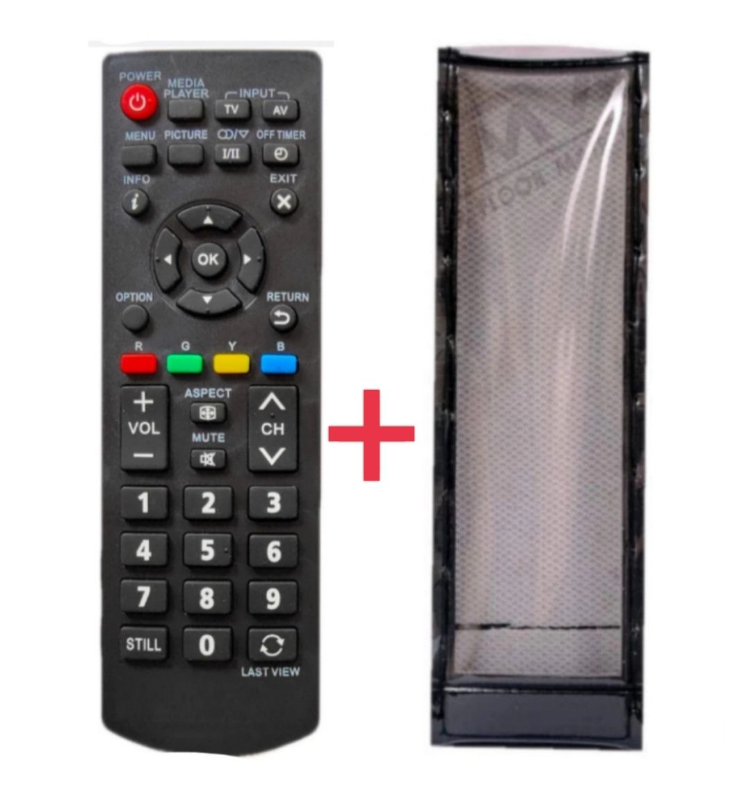     			SUGNESH C-38 New TvR-33  RC TV Remote Compatible with Panasonic Smart led/lcd Tv