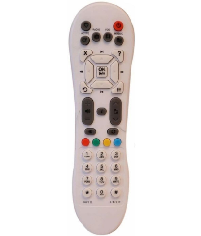     			SUGNESH New TvR-109 TV Remote Compatible with Videocon D2H