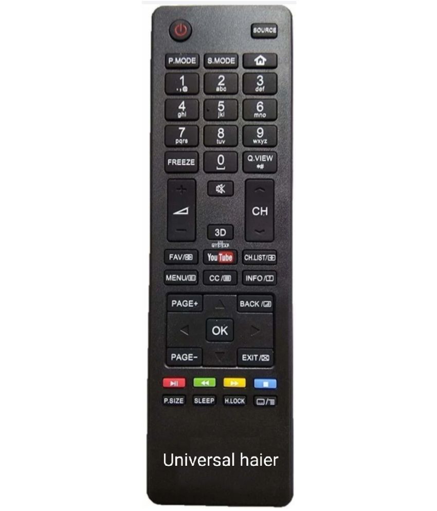     			SUGNESH New TvR-30 TV Remote Compatible with All Haier Smart led/lcd