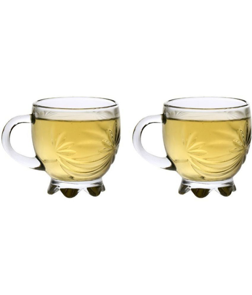     			1st Time Glass Self Stirring Tea Cup 100 ml ( Pack of 2 )