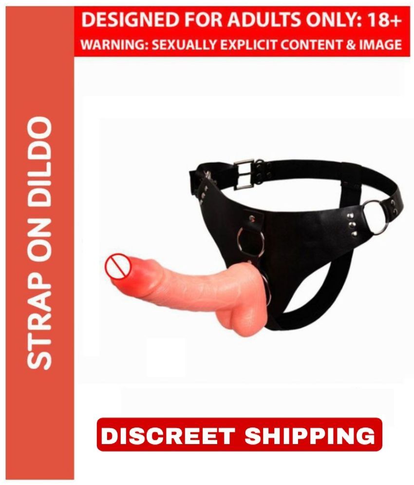     			7 INCH BIG HOLLOW STRAP ON DILDO WITH VIBRATION AND BELT FEMALE SEX TOY BY KAMAHOUSE (LOW PRICE)