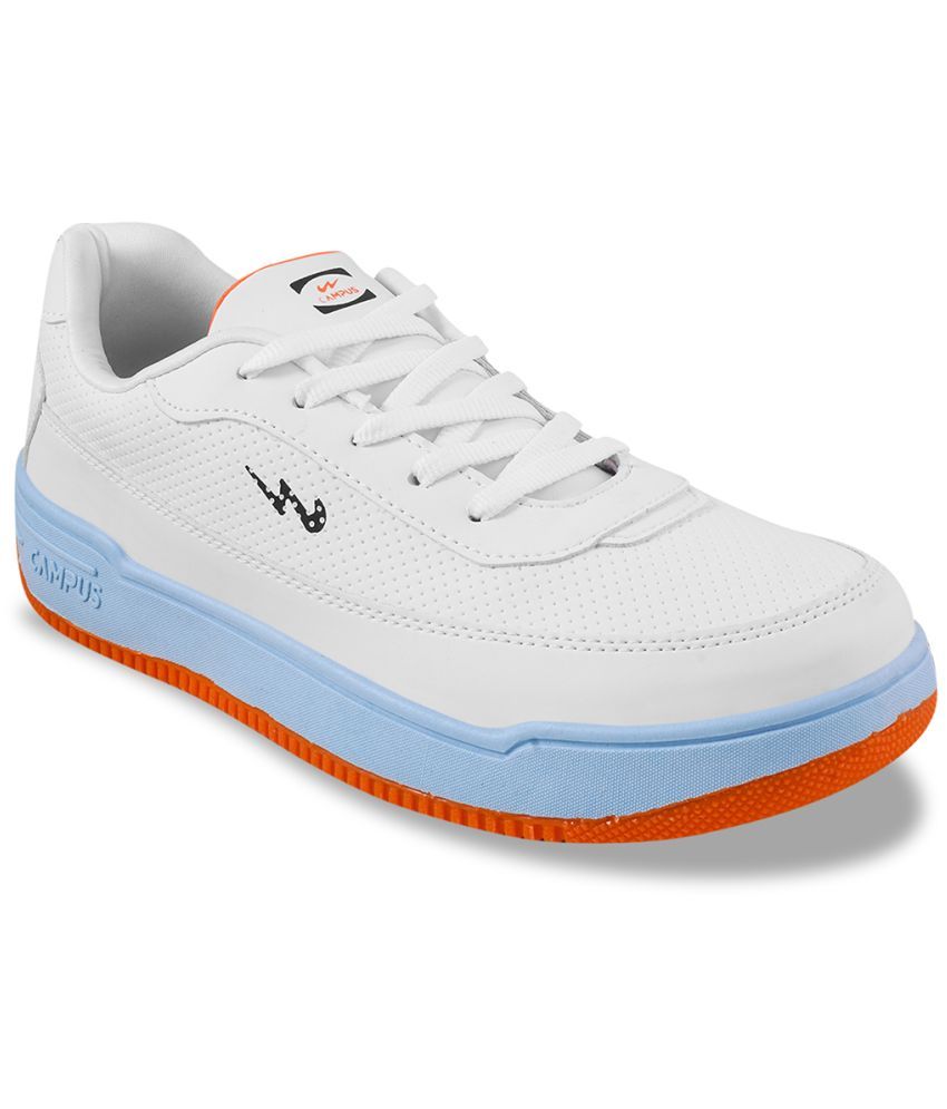     			Campus - White Boy's Sneakers ( 1 Pair )