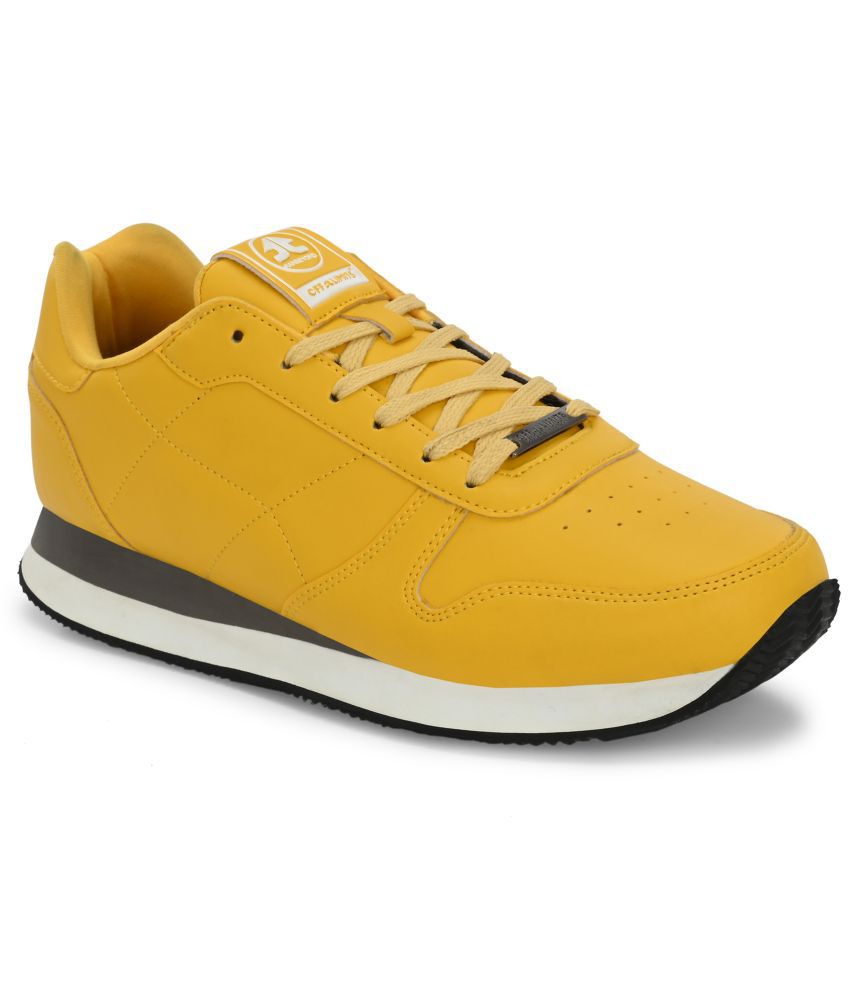     			OFF LIMITS CABRON Yellow Men's Sports Running Shoes