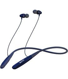 UBON CL-4050 Bluetooth Bluetooth Neckband On Ear 60 Hours Playback Active Noise cancellation IPX4(Splash &amp; Sweat Proof) Blue