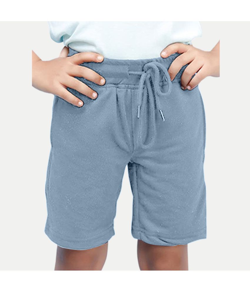     			Radprix - Light Blue Cotton Blend Boys Shorts ( Pack of 1 )