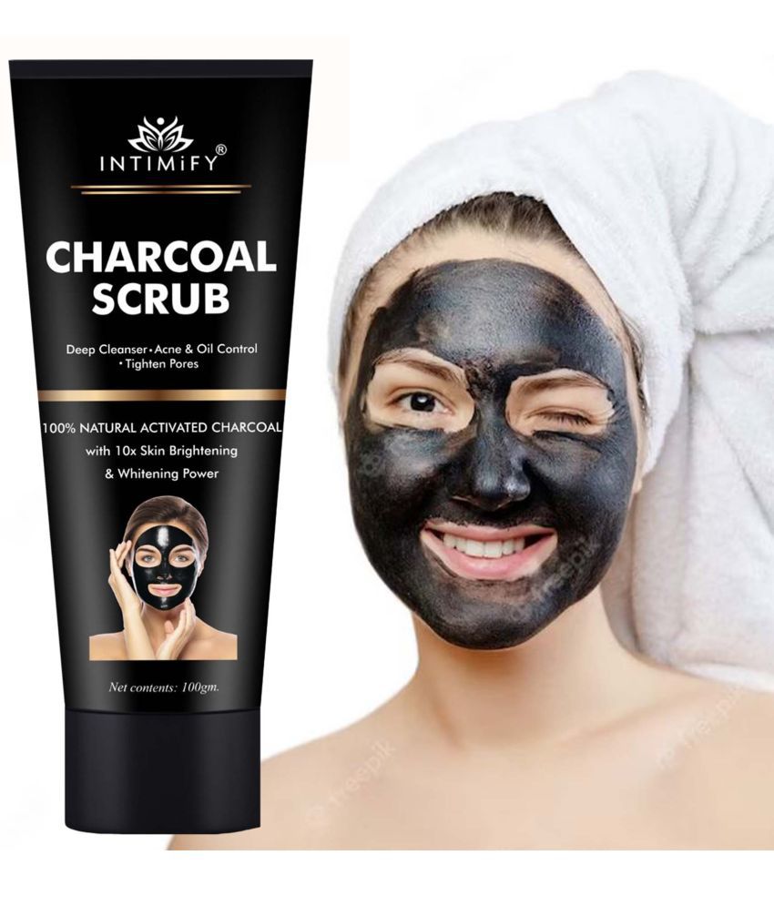     			Intimify Charcoal Peel Off Mask Peel Mask Face Masks & Peel Blackheads Remover 100gm