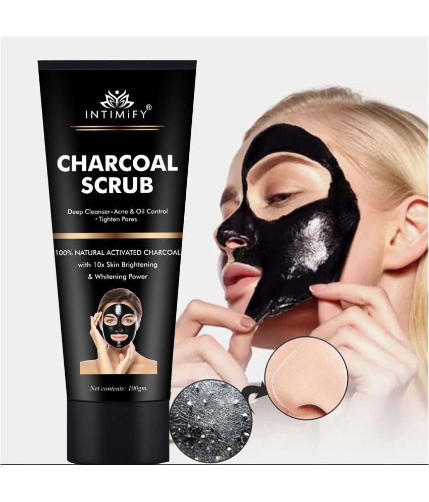     			Intimify Charcoal Peel Off Mask Face Masks & Peel Mask Peel Off Mask 100gm