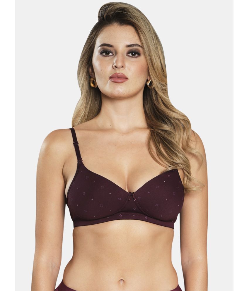     			Sonari Polyester Women's Everyday Bra ( Wine ) neoswine