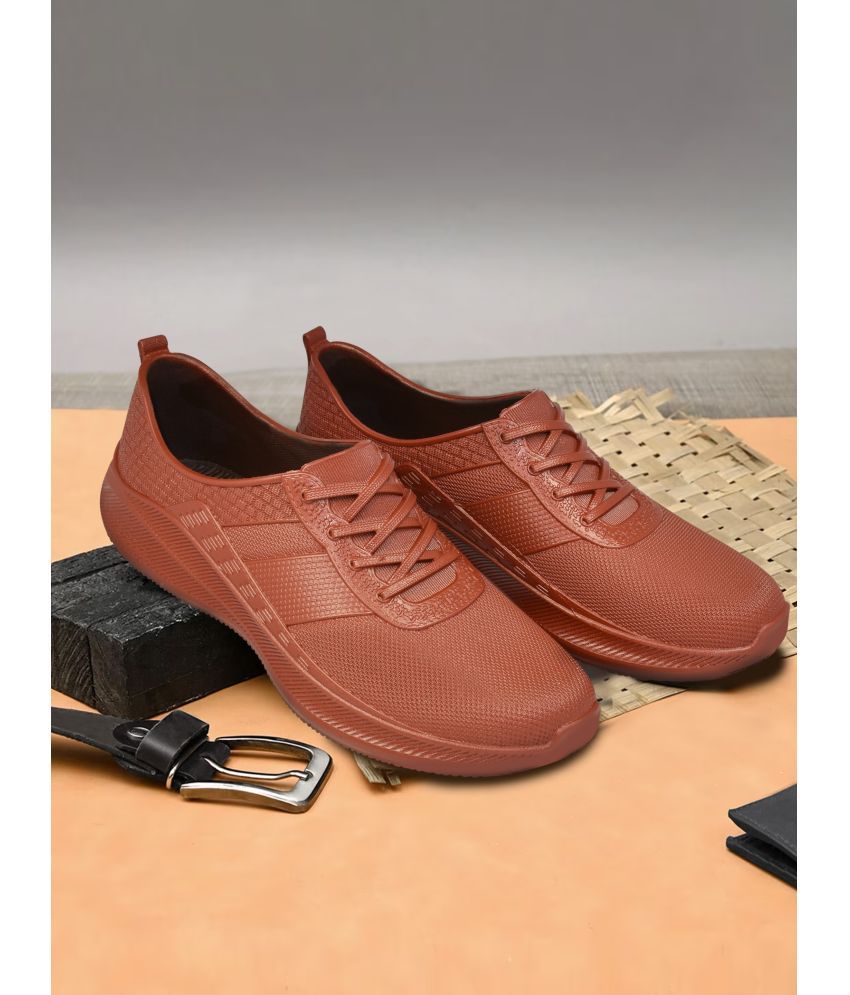     			Ajanta Brown Men's Slip-on Shoes