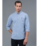 Red Tape 100% Cotton Regular Fit Solids Full Sleeves Men's Casual Shirt - Blue ( Pack of 1 )