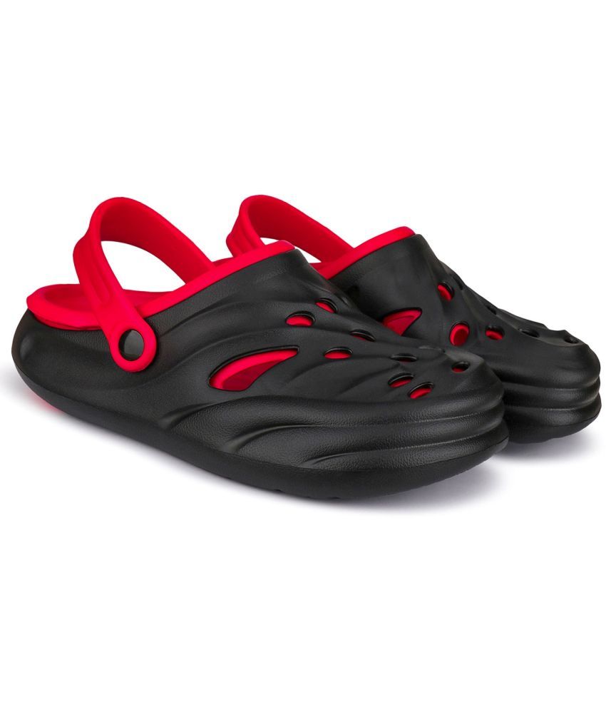     			Bersache - Red Men's Sandals