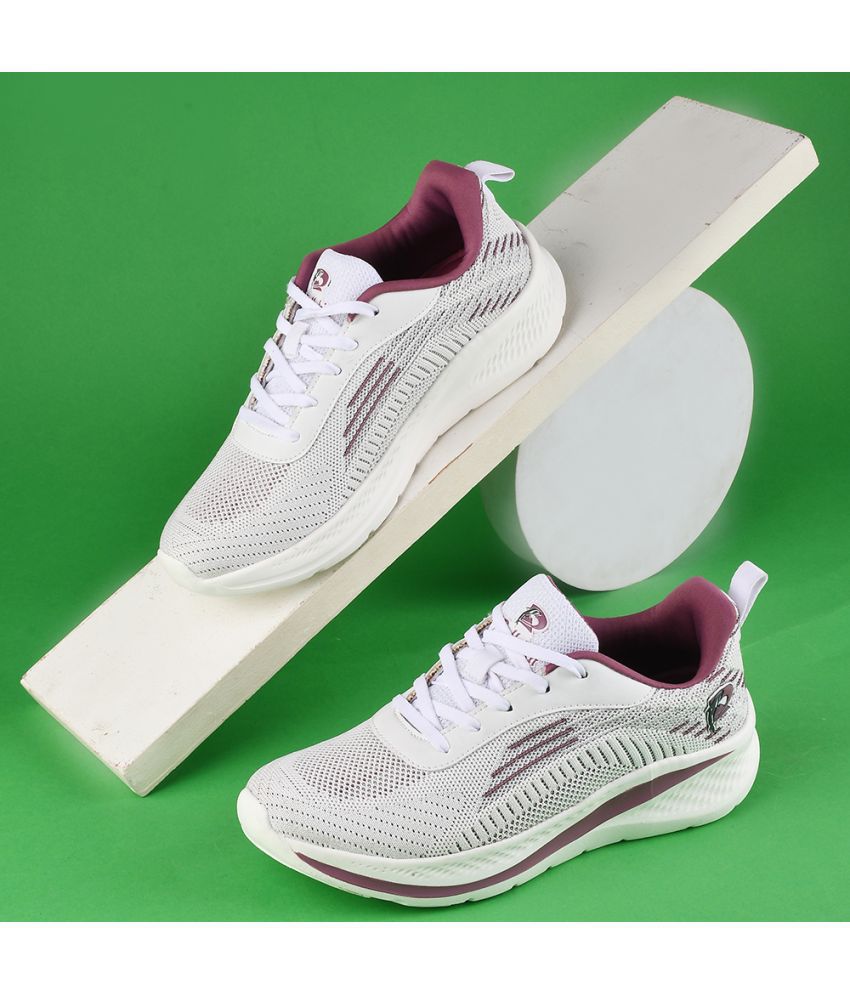     			Dollphin - White Women's Running Shoes