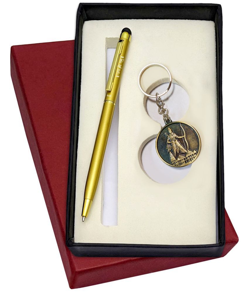     			Jai Shri Ram Pen & Keychain Gift Set