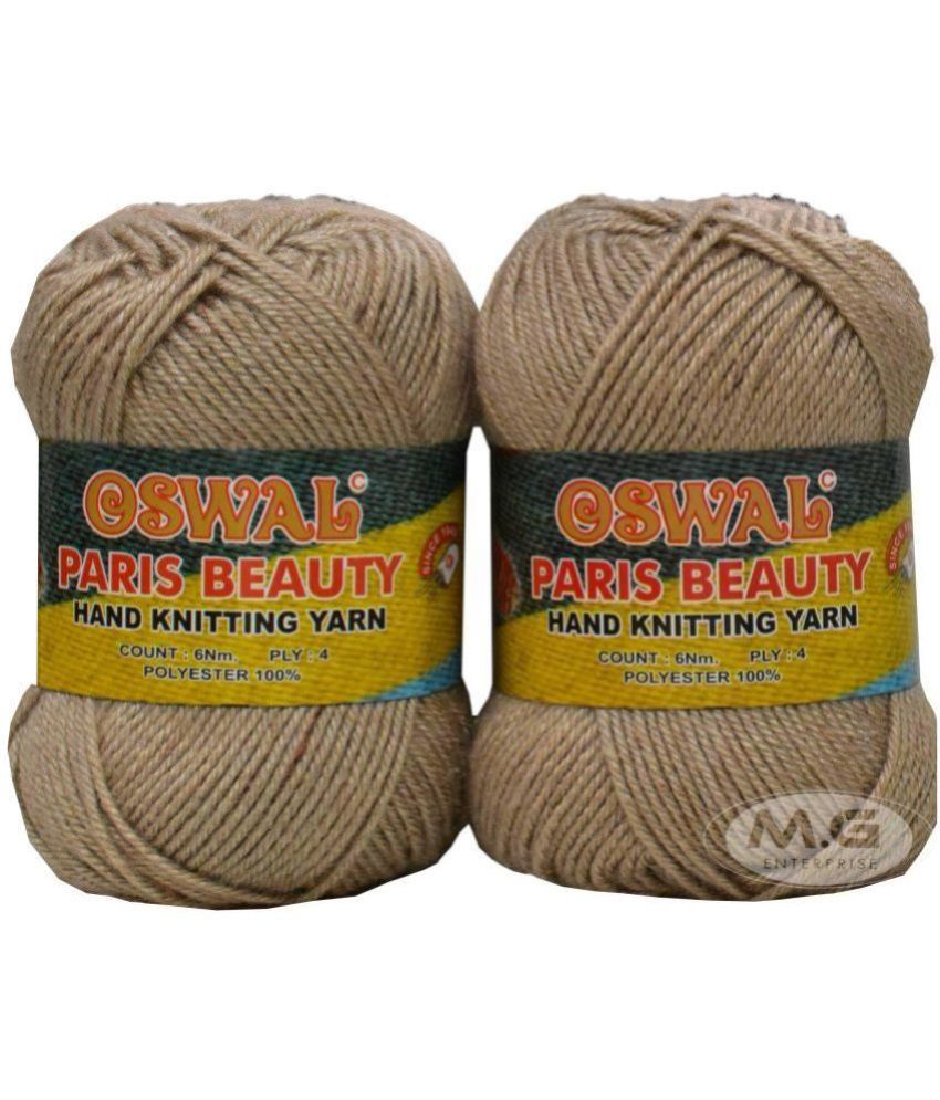     			Oswal Premium Socks high Strength Paris Beauty Yarn Suitable for Socks, Accessories, and Home Decor. Light Skin 200 GMS- Art-ADCC