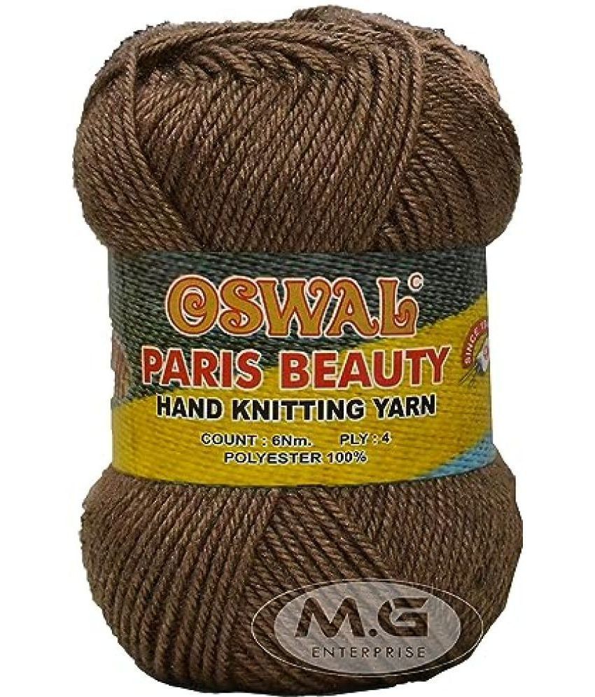     			Oswal Premium Socks high Strength Paris Beauty Yarn Suitable for Socks, Accessories, and Home Decor. Leaf Green 200 GMS- Art-ADBE