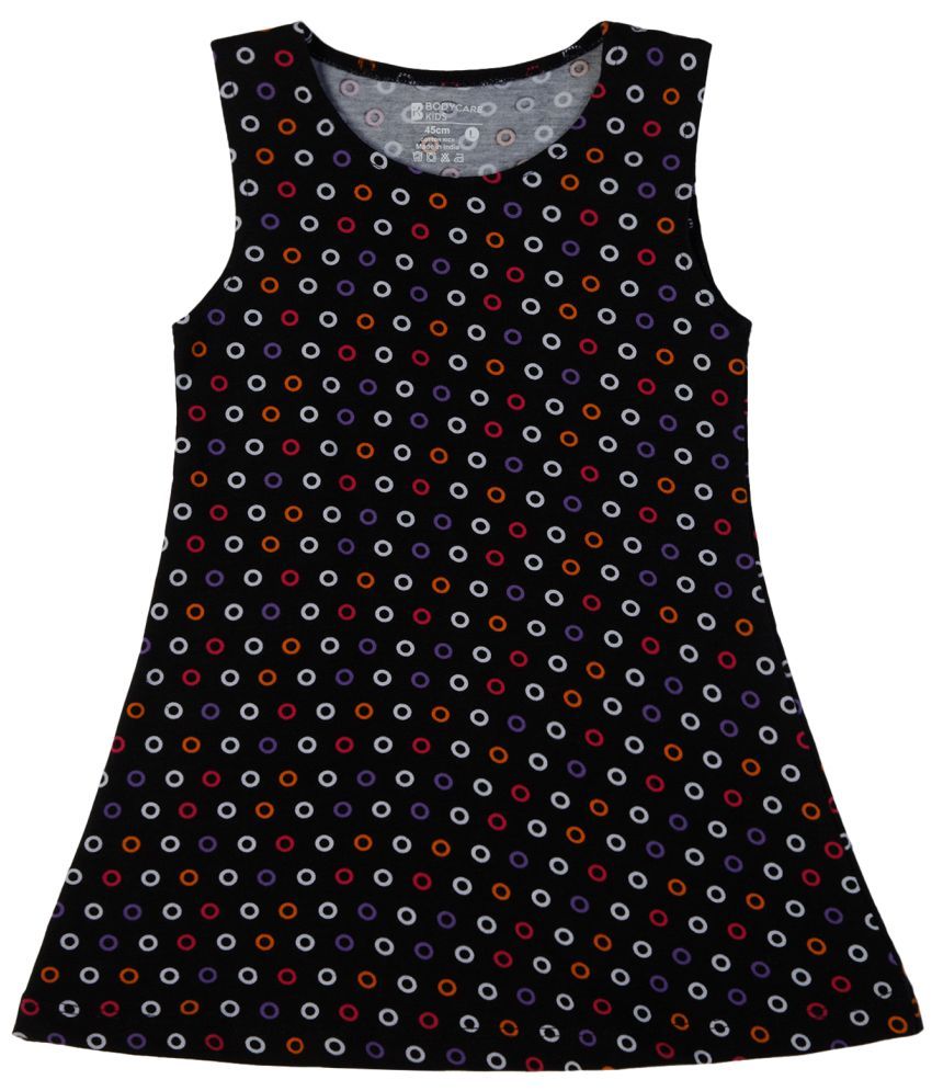     			Bodycare Black Cotton Baby Girl Frock ( Pack of 1 )