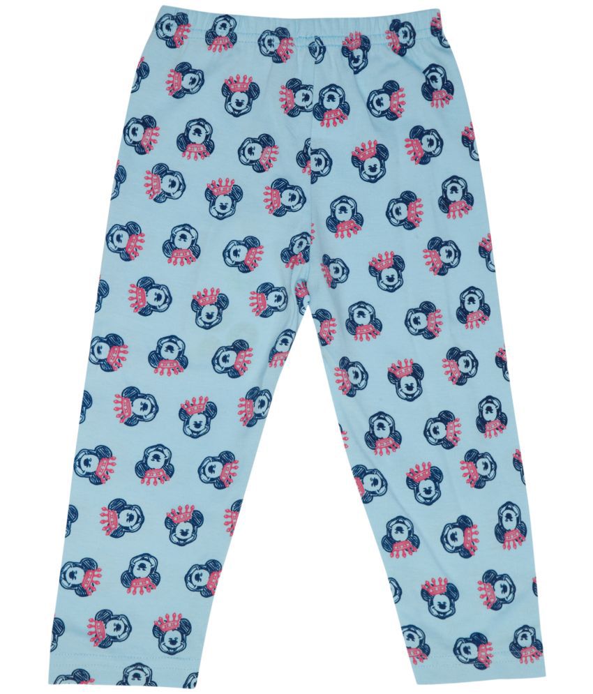     			Bodycare Blue Cotton Trackpant For Baby Girl ( Pack of 1 )