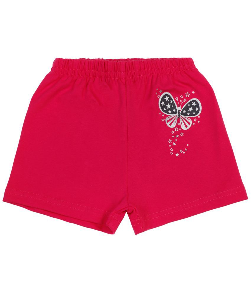     			Bodycare - Pink Cotton Blend Girls Shorts ( Pack of 1 )