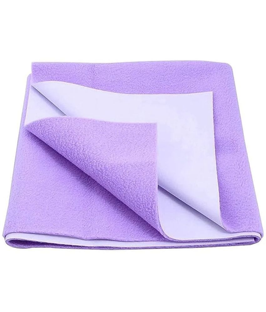     			Lissa Care Purple Blended Bed Protector Sheet ( Pack of 1 )