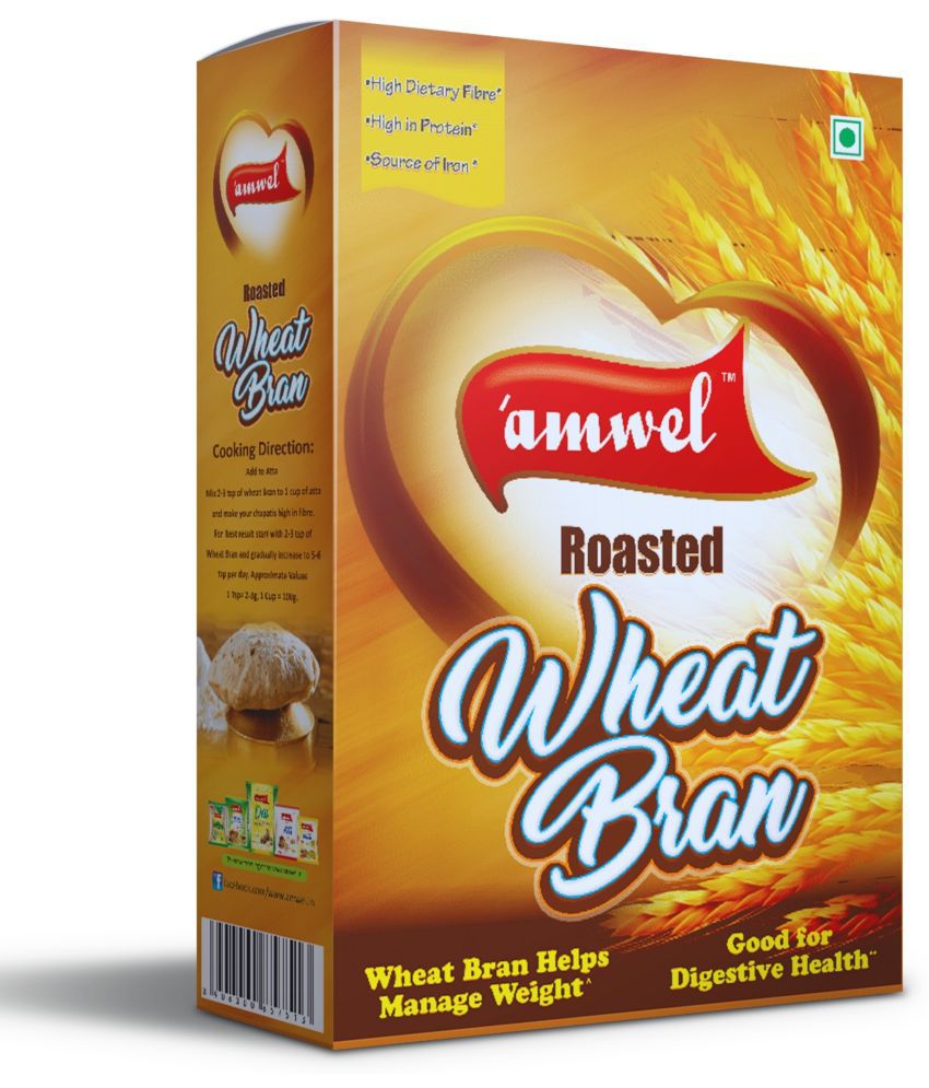     			Amwel Roasted Wheat Bran | Atta Choker | High Fiber Dietary Food 1000 gm Pack of 2