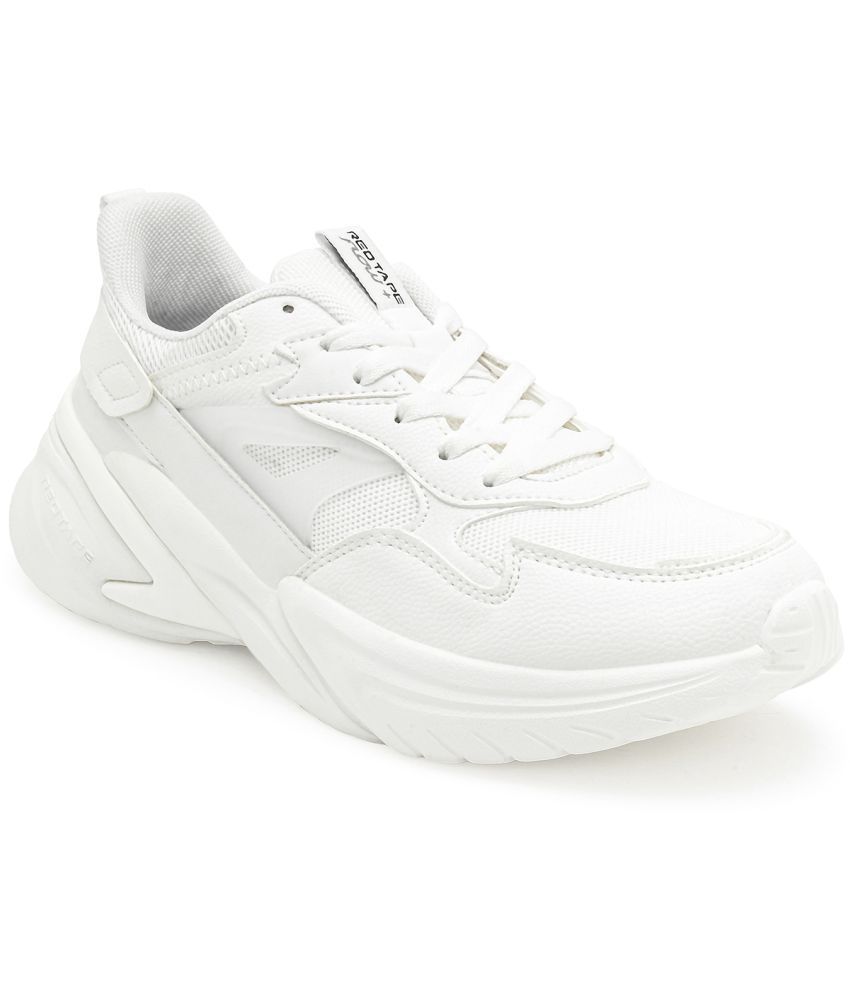     			Red Tape White Women's Sneakers