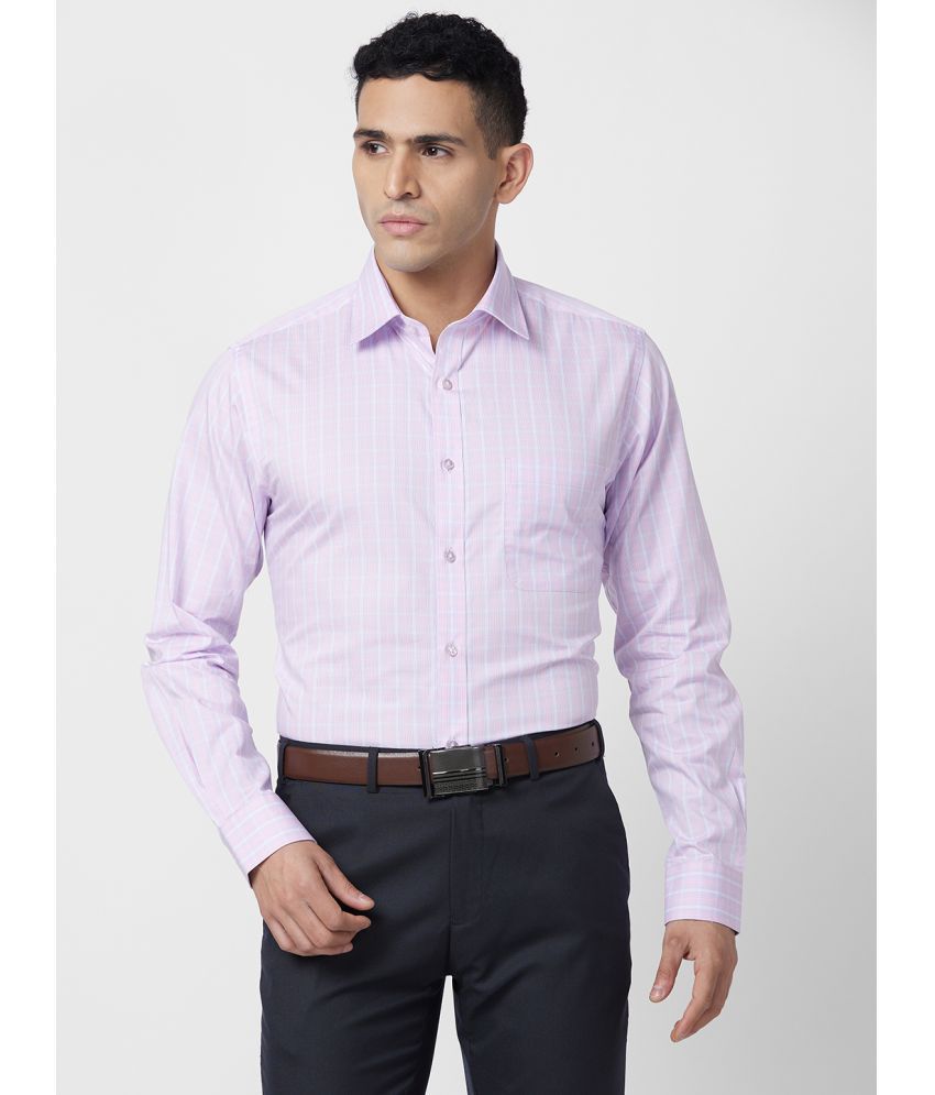     			Raymond Cotton Slim Fit Full Sleeves Men's Formal Shirt - Purple ( Pack of 1 )