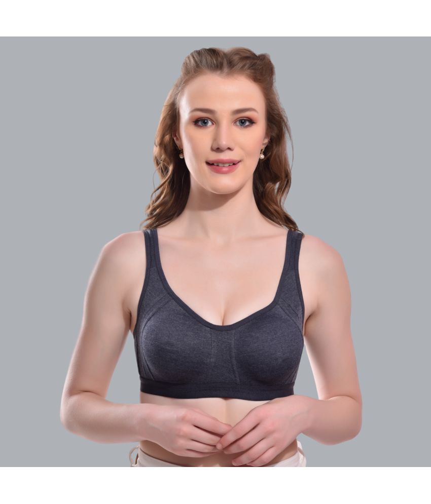     			Viral Girl Blue Cotton Non Padded Women's Everyday Bra ( Pack of 1 )