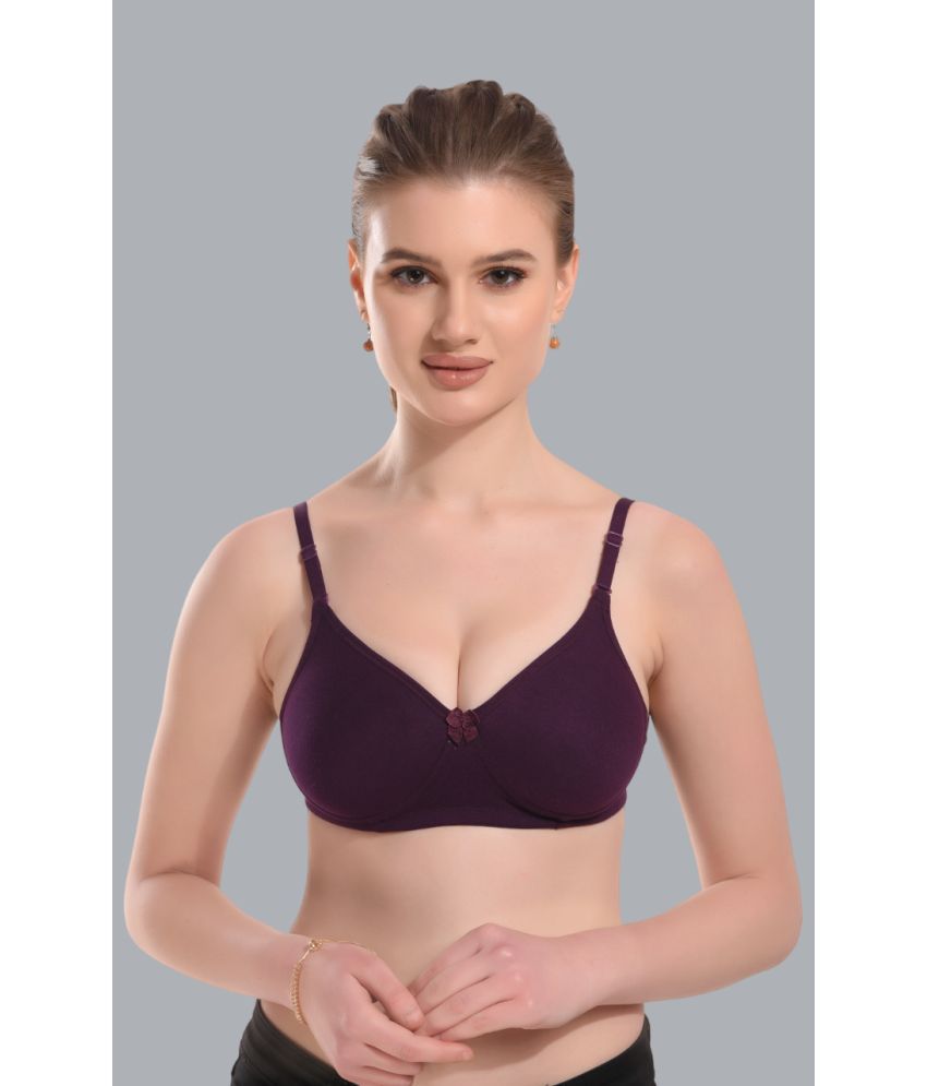     			Viral Girl Cotton Women's Everyday Bra ( Purple ) VM-HEMA-PURPLE