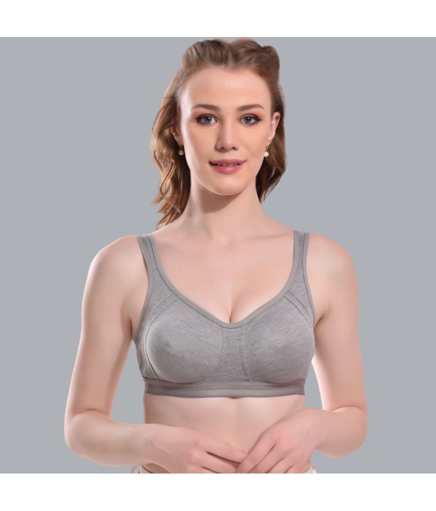     			Viral Girl Cotton Women's Everyday Bra ( Silver ) VMS-HELLY-GREY