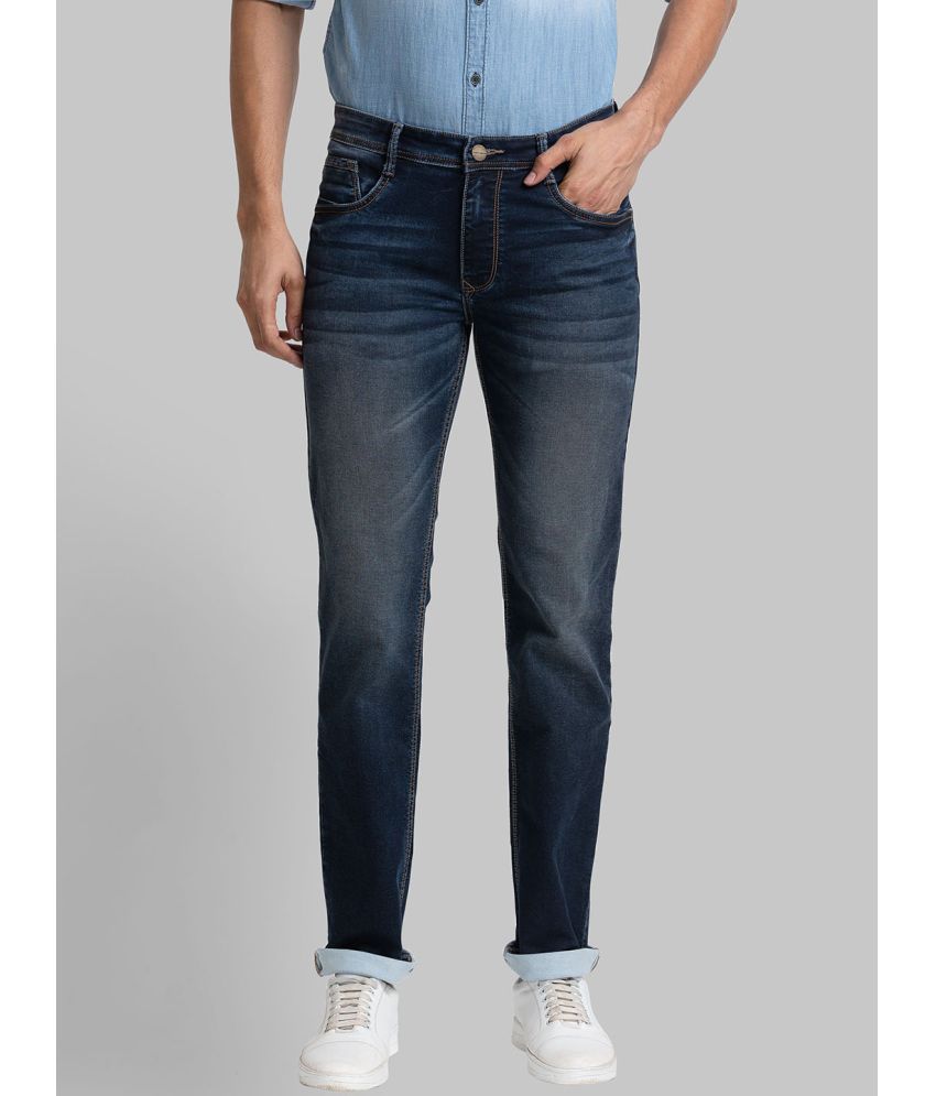     			Parx Slim Fit Distressed Men's Jeans - Blue ( Pack of 1 )