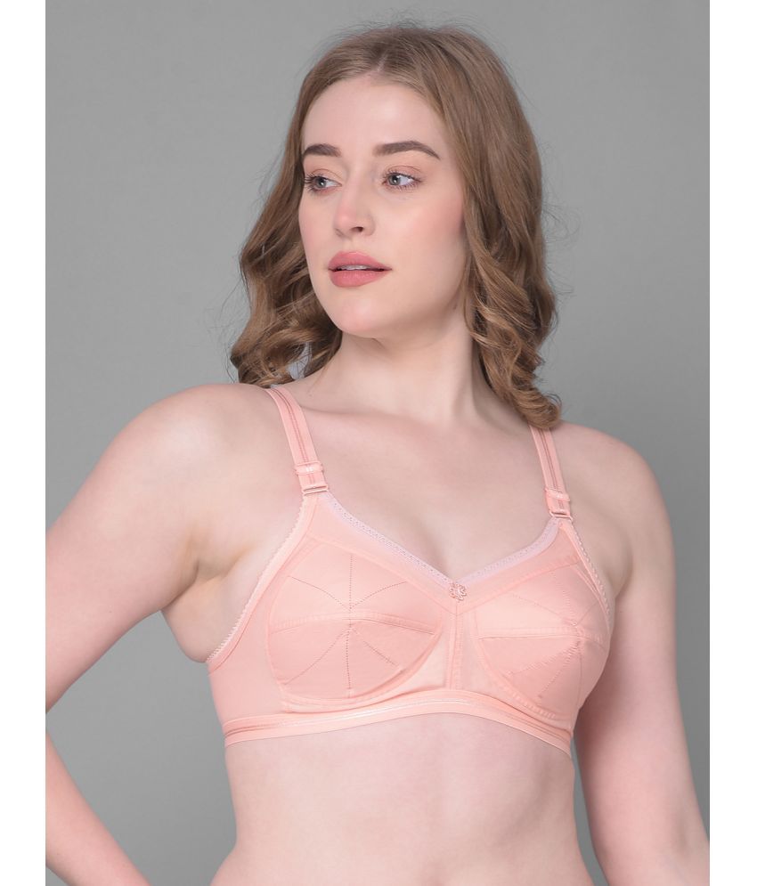     			Dollar Missy Pink Cotton Non Padded Women's Everyday Bra ( Pack of 1 )