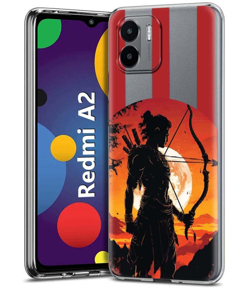     			NBOX Multicolor Printed Back Cover Silicon Compatible For Redmi A2 ( Pack of 1 )