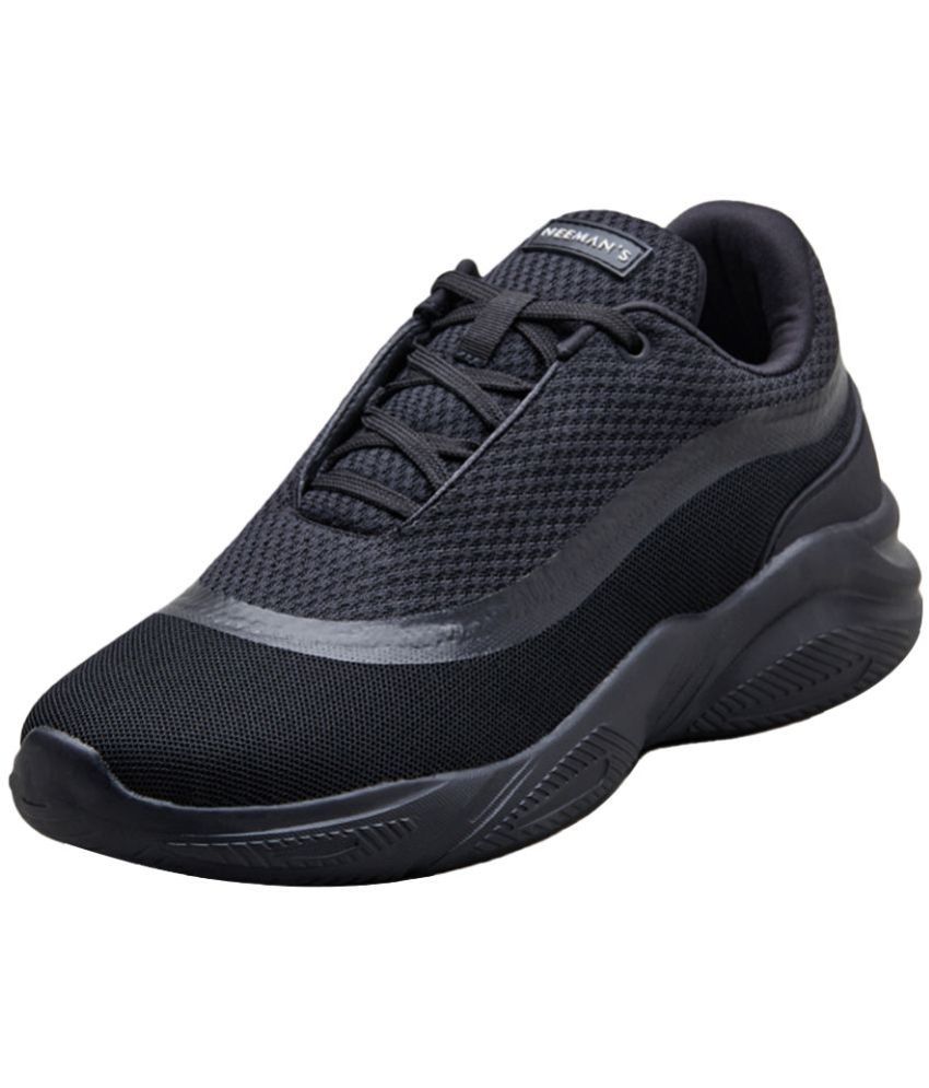     			Neemans Black Men's Lifestyle Shoes