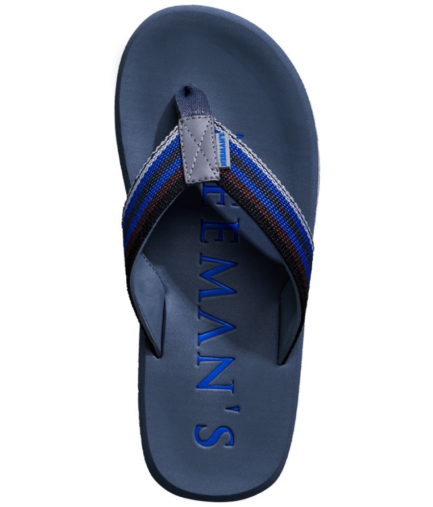     			Neemans Grey Men's Thong Flip Flop