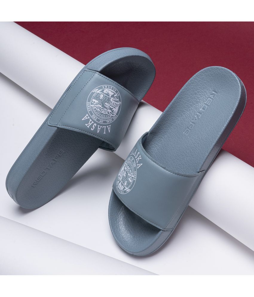     			Red Tape Blue Men's Slide Flip Flop