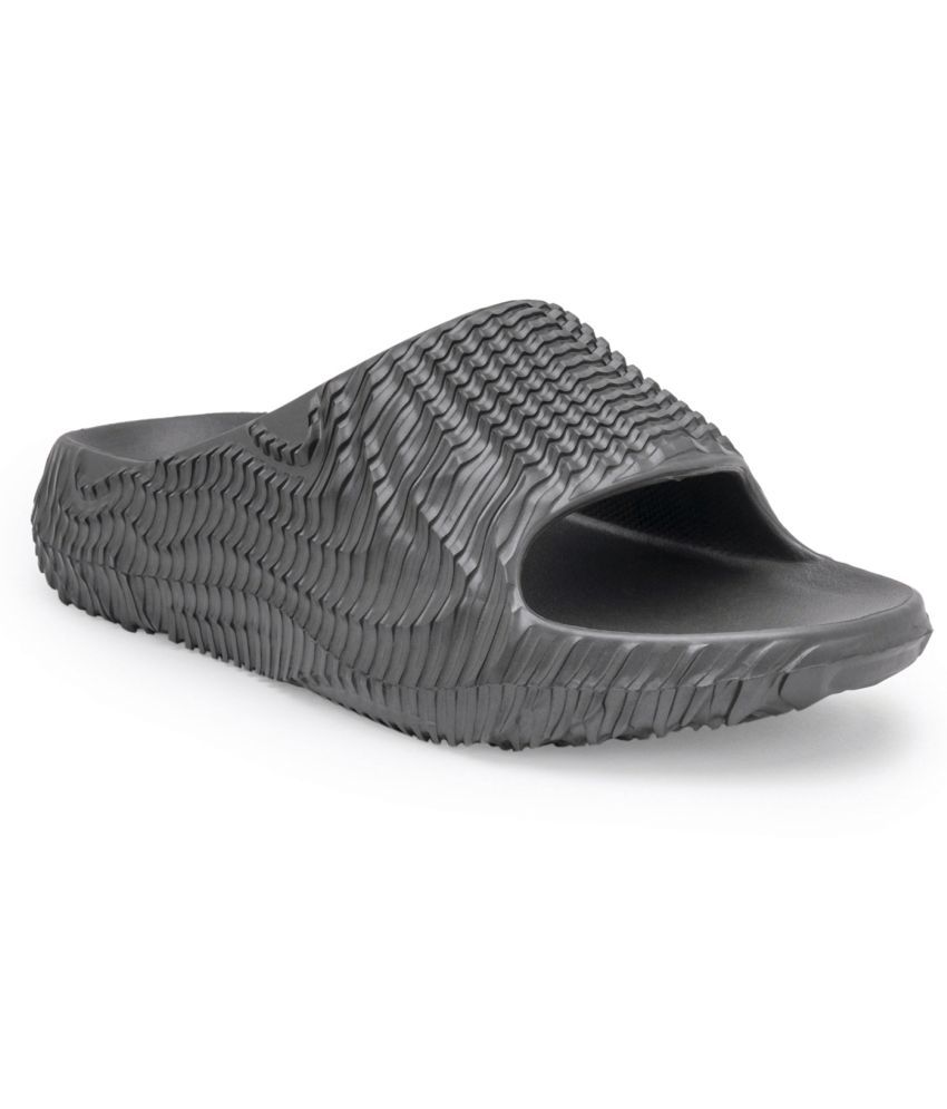     			Red Tape Grey Men's Slide Flip Flop