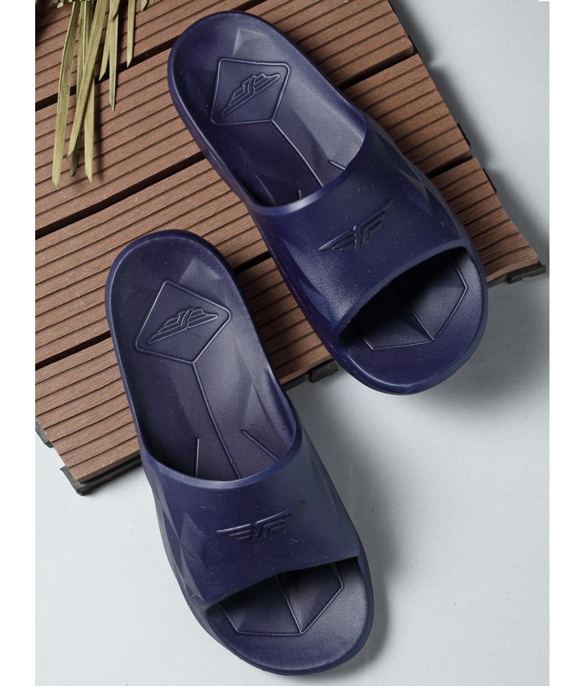     			Red Tape Navy Men's Slide Flip Flop