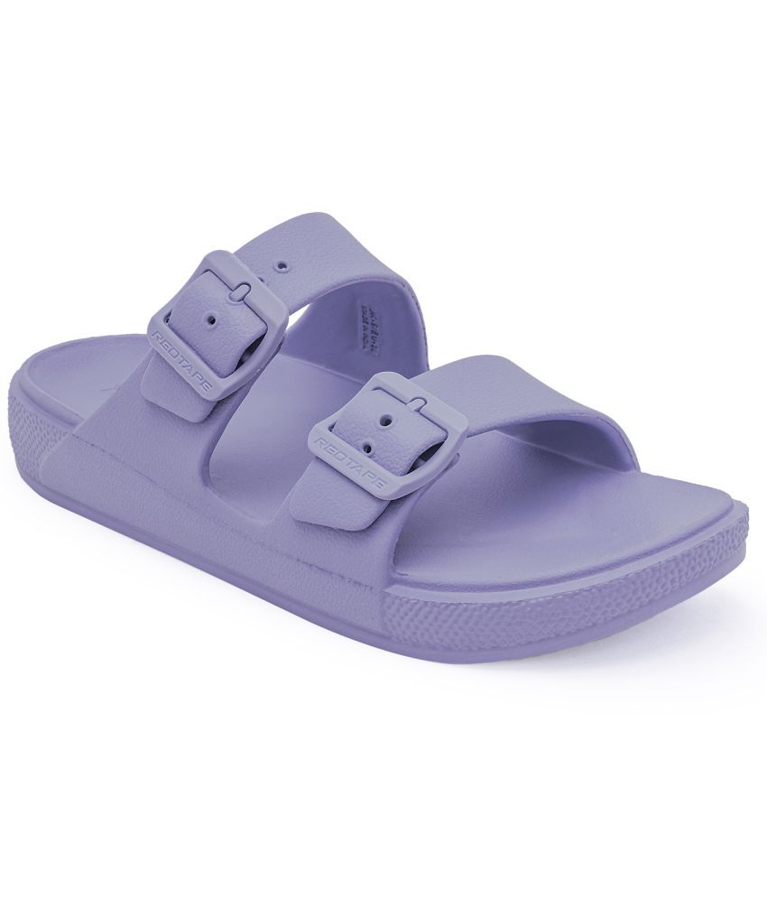     			Red Tape Purple Women's Slide Flip Flop