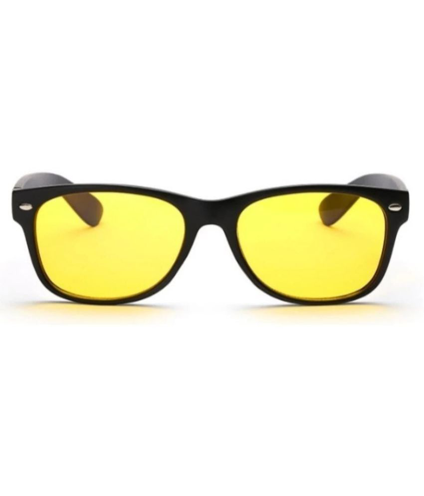     			Funk Black Square Sunglasses ( Pack of 1 )