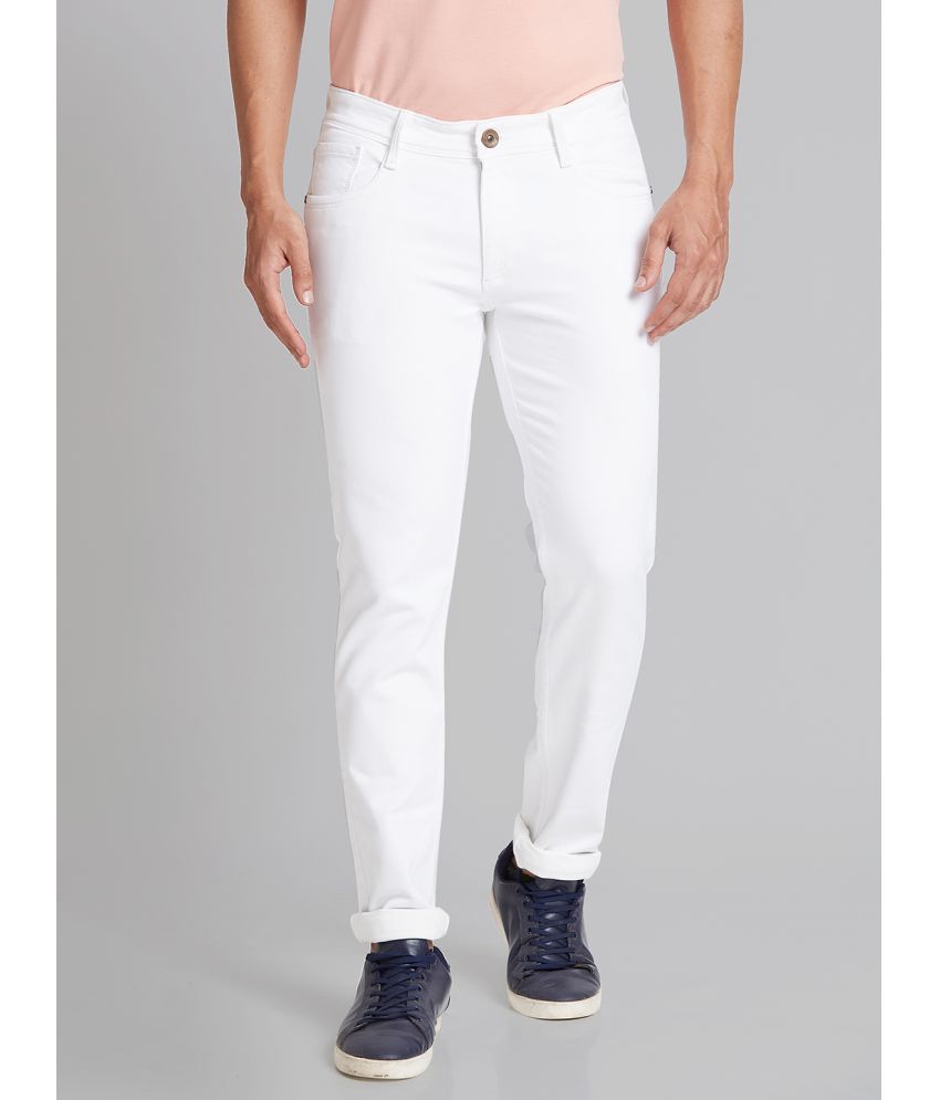     			Park Avenue Regular Fit Basic Men's Jeans - White ( Pack of 1 )