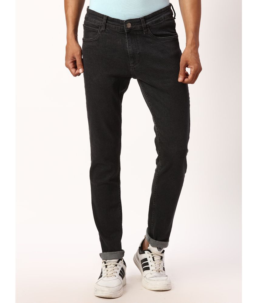     			Park Avenue Slim Fit Basic Men's Jeans - Black ( Pack of 1 )