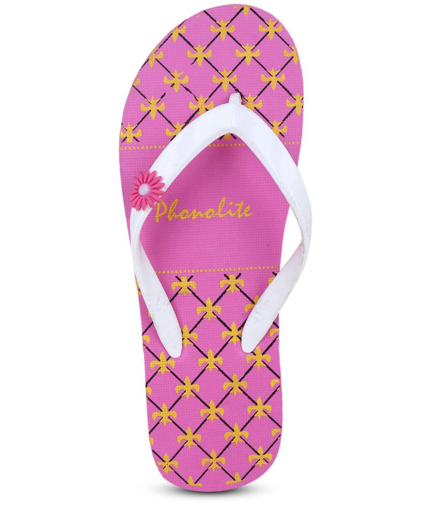     			Phonolite Pink Women's Flip Flop