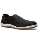 Bata Black Men's Slip-on Shoes