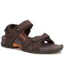 Power by BATA - Brown Men's Floater Sandals