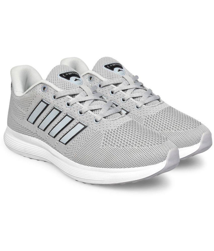     			Combit Light Grey Men's Sports Running Shoes