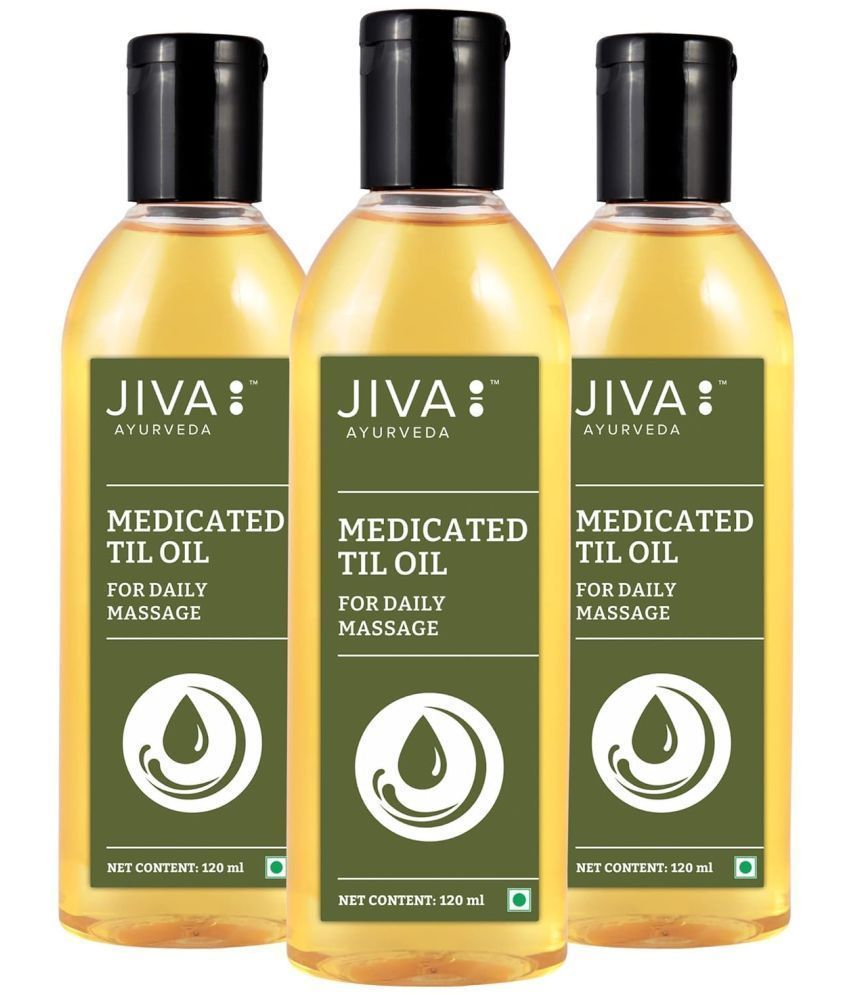     			Jiva Medicated Til Oil 120Ml (Pack of 3)