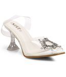 Gnist White Women's Sandal Heels